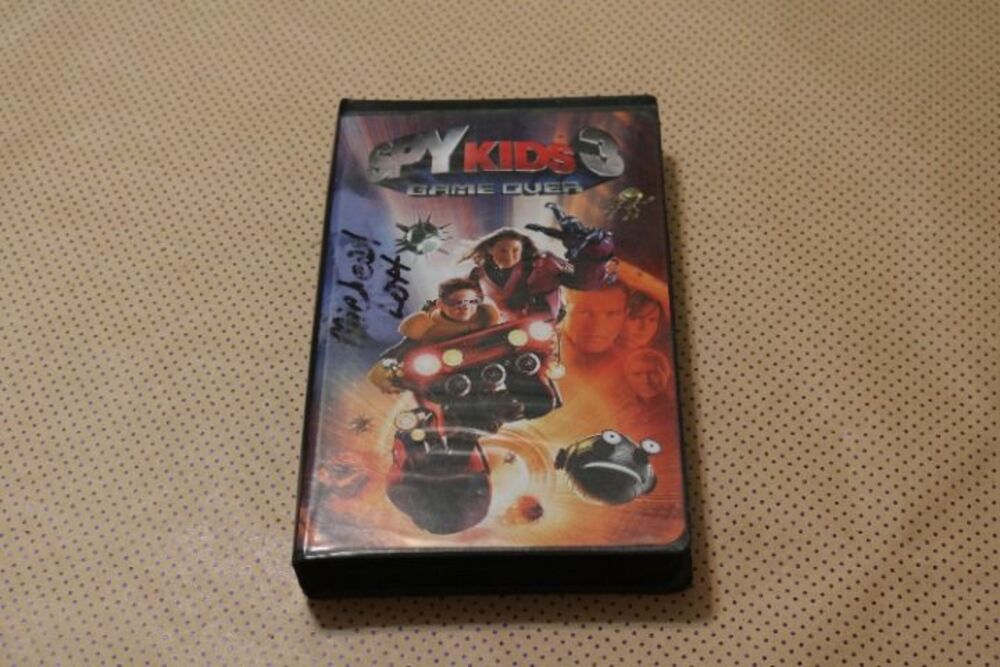 Spy Kids 3 Game Over VHS